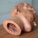 Sculpture signed Doloire, terracotta sculpture, sculpture of a man's head, collection, interior decoration.