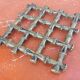 Bronze trivet in the style of bamboo, circa 1960