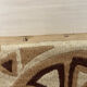 1970 modernist wall tapestry in wool signed