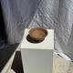 Small bowl on a pedestal made of woven Indonesian rattan D18 H9