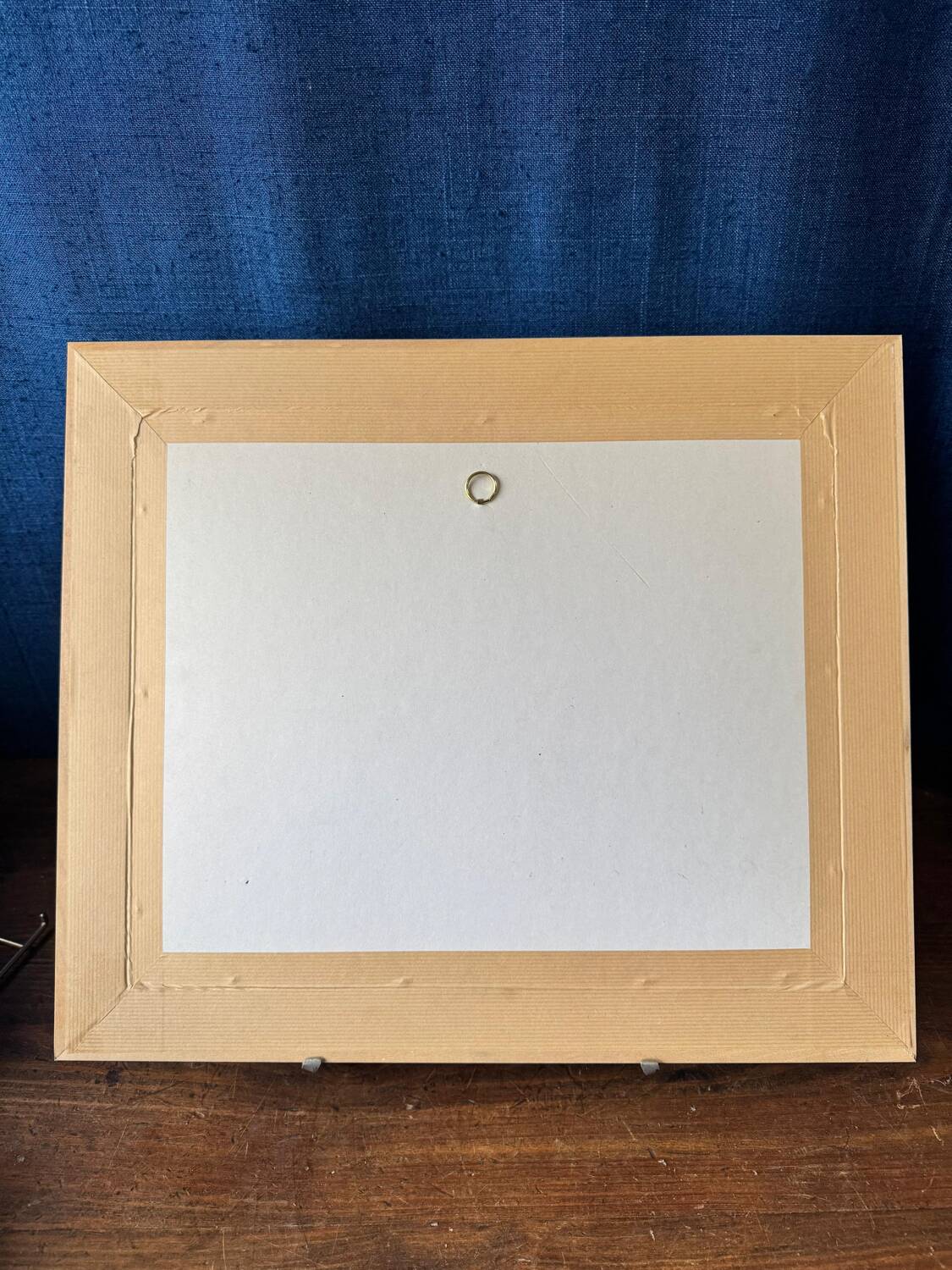 Marine watercolor of Honfleur by Francis Kuhlen, mid-20th century