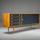 Mid-century modern pine sideboard from Musterring International, 1960s