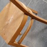 Pair of authentic fischel bistro chairs