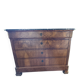 Louis Philippe walnut burl commode