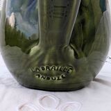 Pichet refresher ceramic signed la draille anduze - rosé pottery