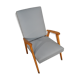 Blue Scandinavian armchair, 1950-1960