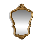 Rocaille Courtesy Mirror "Shell" – Patinated Gilding and Patina