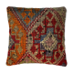 Housse de coussin Kilim turc, 40 x 40 cm