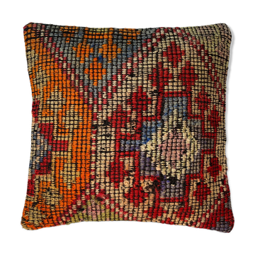 Housse de coussin Kilim turc, 40 x 40 cm