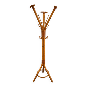 Porte-manteau Perroquet - bambou