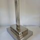 Large chrome lamp base