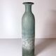 Teal Scavo Glass Bottle Vase attr. to Gino Cenedese, Italy