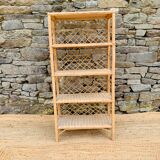 Wicker shelf