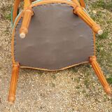 Armchair medallion louis xvi