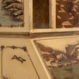 Desk with oriental motifs in relief