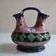 Art deco ceramic tulip vase Amphora Czechoslovakia