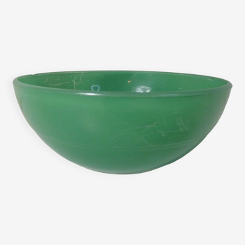 Duralex green vintage salad bowl