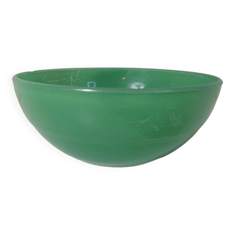 Duralex green vintage salad bowl