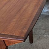 Vintage Scandinavian table with extension