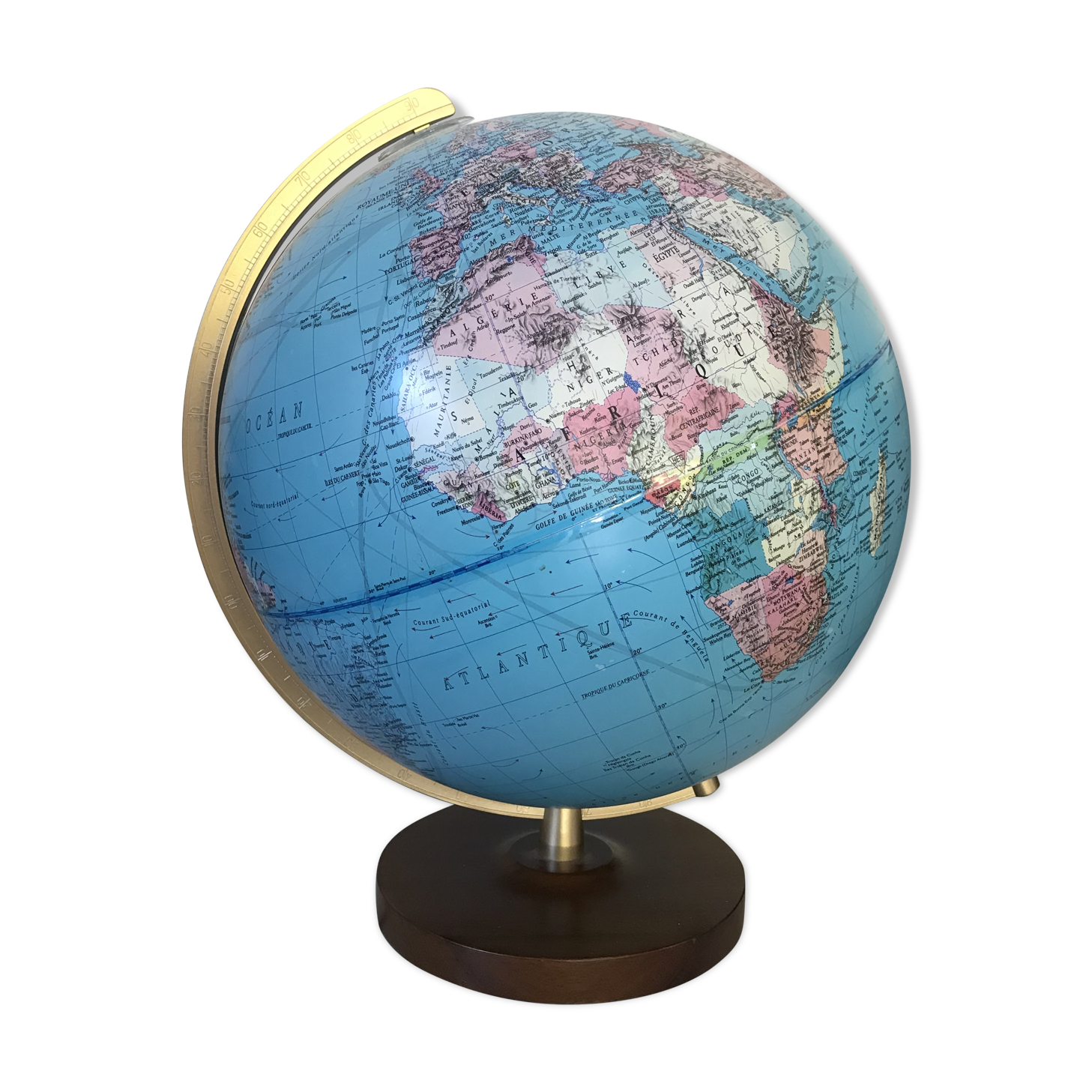 Vintage vintage Earth Globe Columbus