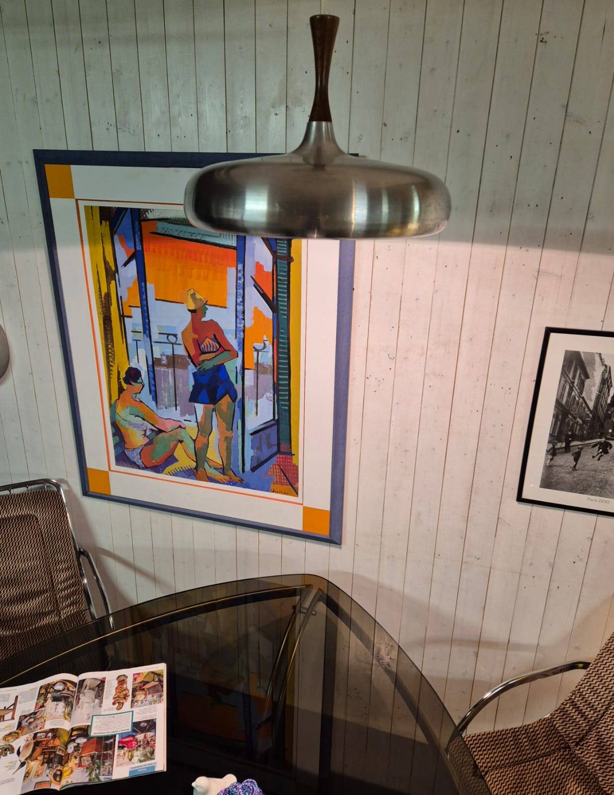 Vintage Scandinavian suspension