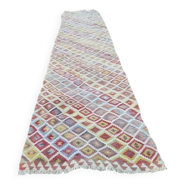 Tapis de couloir turc vintage 100x495 cm