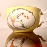 Tasses en porcelaine Samson 19eme