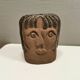 Decorative ceramic head from Sloth Ceramics Denmark 1979.