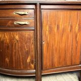 Maurice dufrene large curved sideboard exhibited at the 1911 art nouveau salon