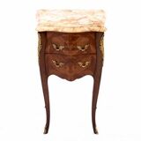 Pair of bedside tables, early 20th century, France.