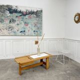 Sixties design coffee table in oak