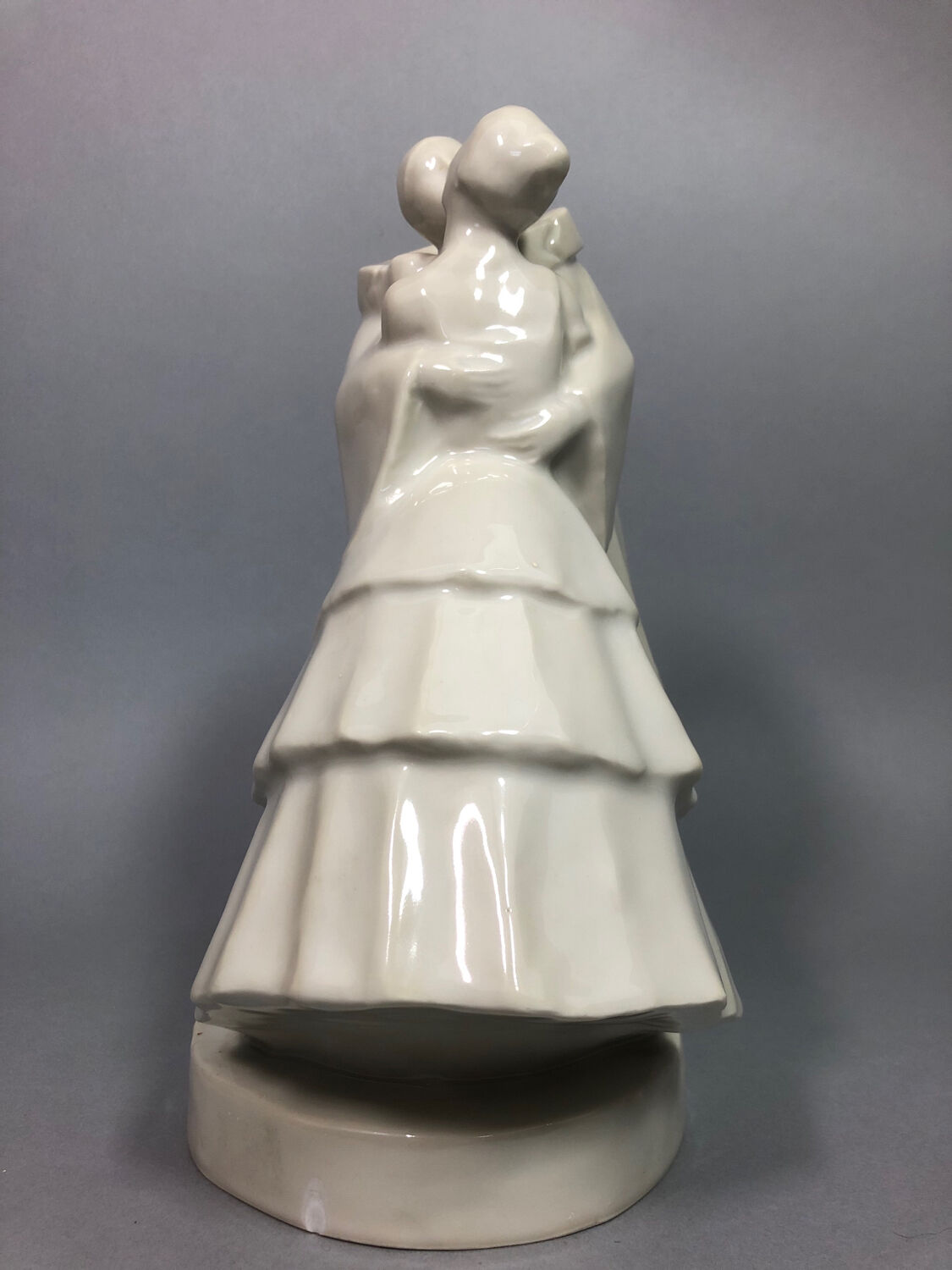 THE KISS by Edouard Marcel Sandoz in Haviland Limoges porcelain