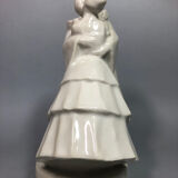THE KISS by Edouard Marcel Sandoz in Haviland Limoges porcelain