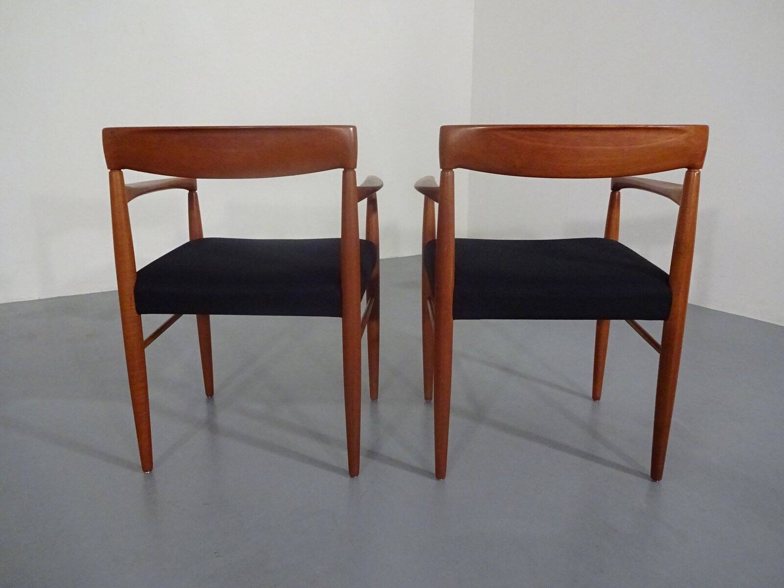Danish Teak Dining Chairs by H. W. Klein for Bramin, 1960s, Set of 6