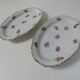 2 Limoges porcelain raviers