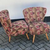 Paire de chaises de cocktail