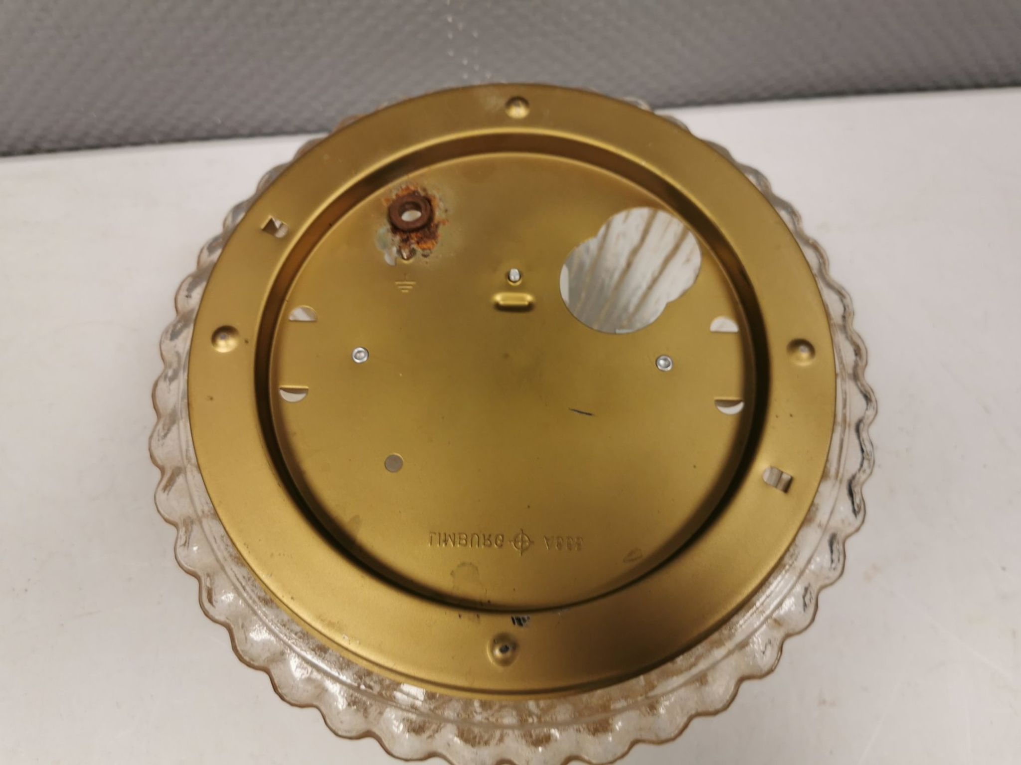 Large ceiling lamp, from German Limburg 1970-80s