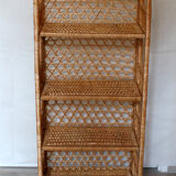 Rattan shelf