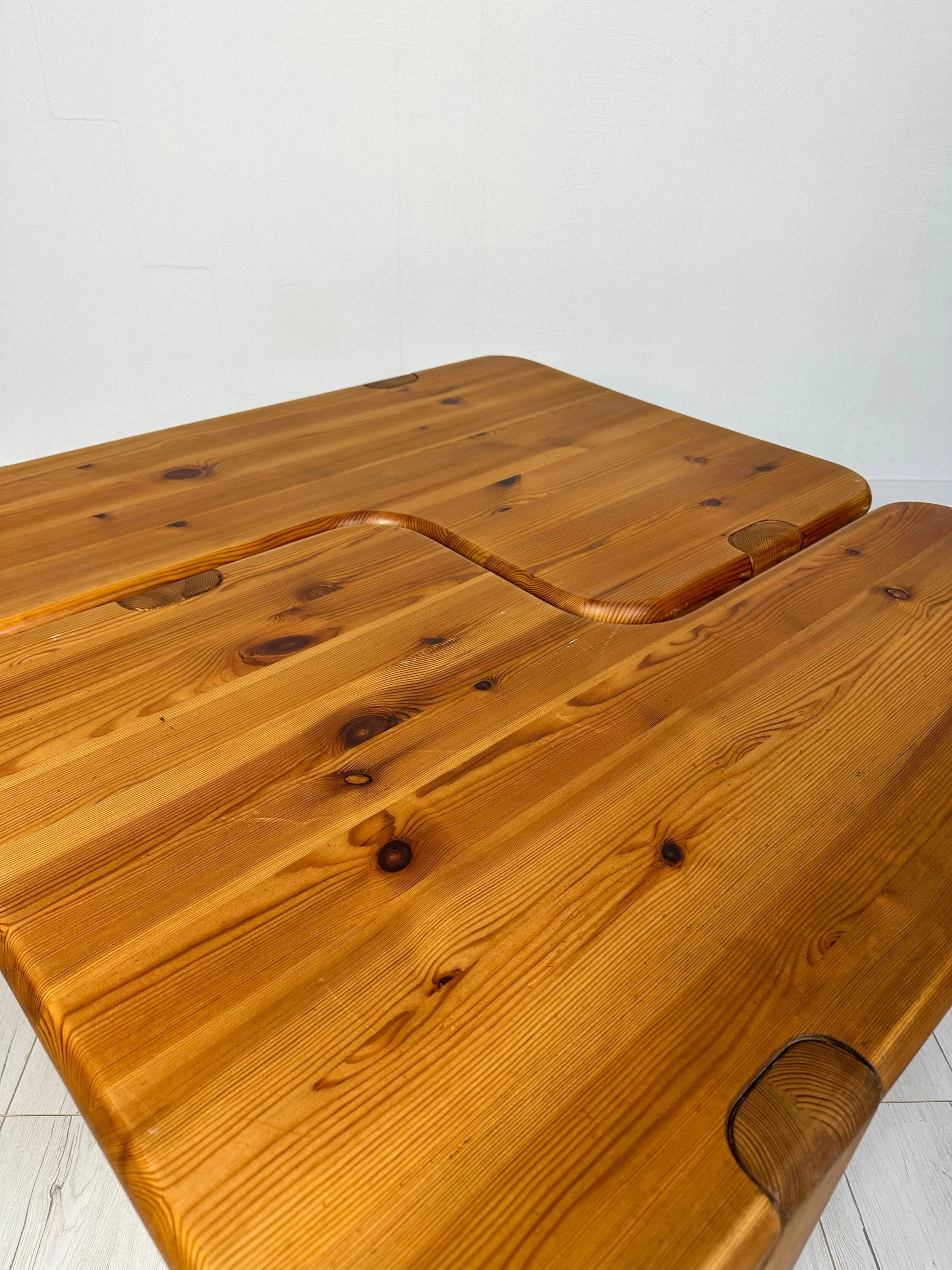 60s Set of 2 vintage Danish Pine Coffee Tables by Aksel Kjersgaard