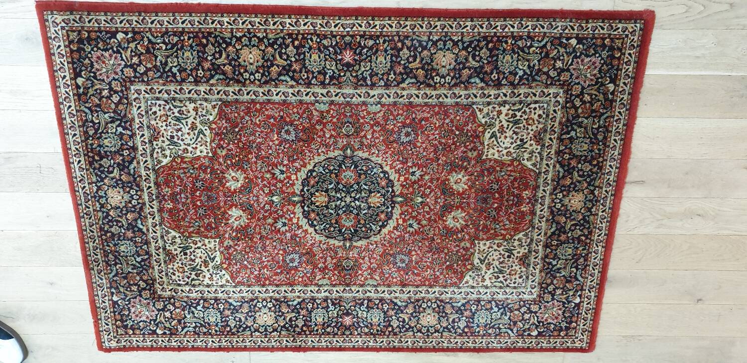 Pure wool Persian rug 125x185cm