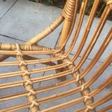 6 rattan chairs