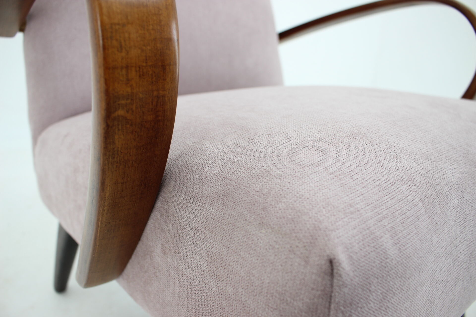 1960s Teak Armchair, Czechoslovakia