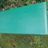 Console en bois verte