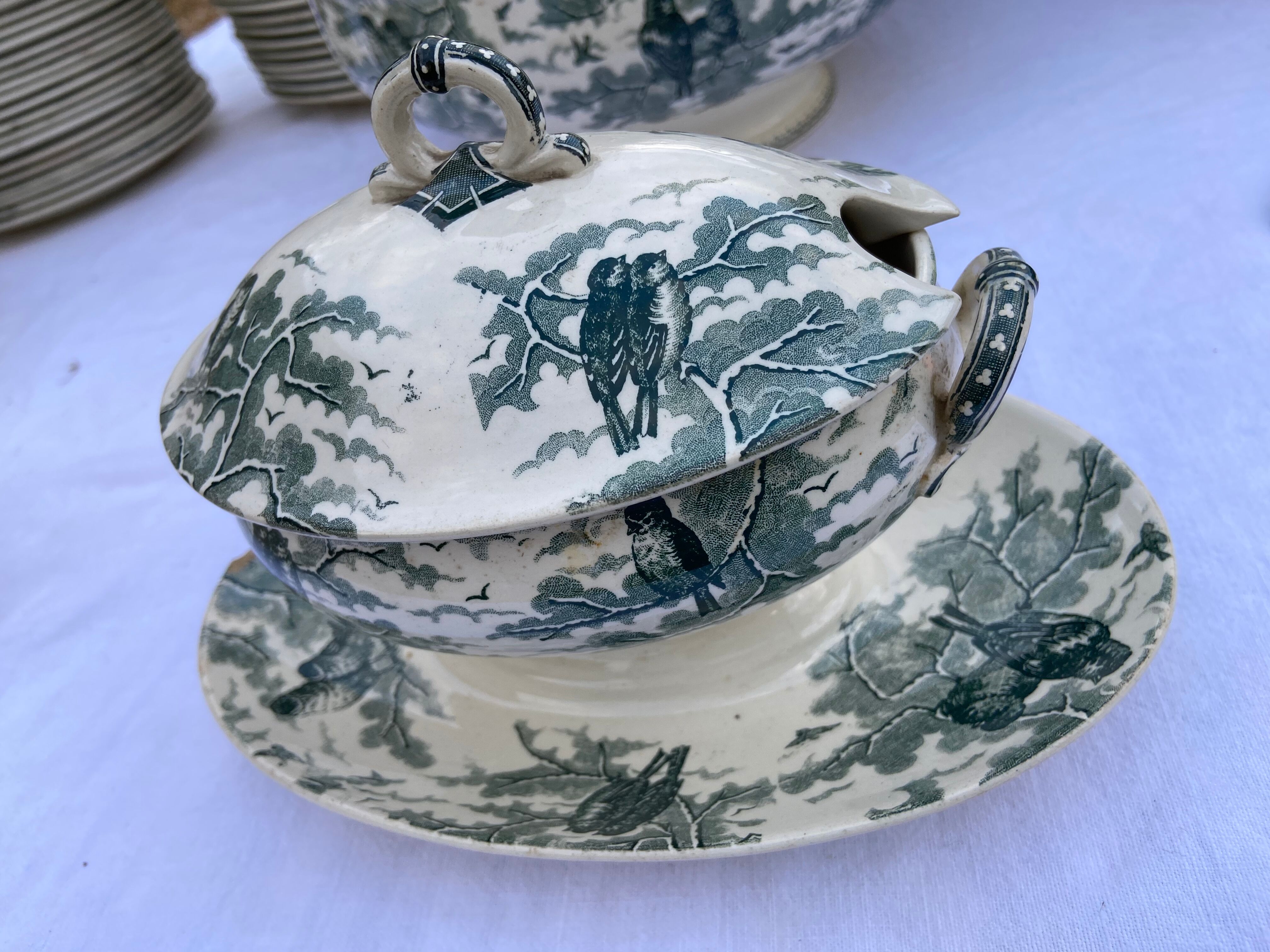 Service Sarreguemines 100 pieces