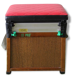 Former stool trunk of fisherman