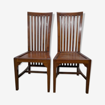 Frank Lloyd Wright style chairs