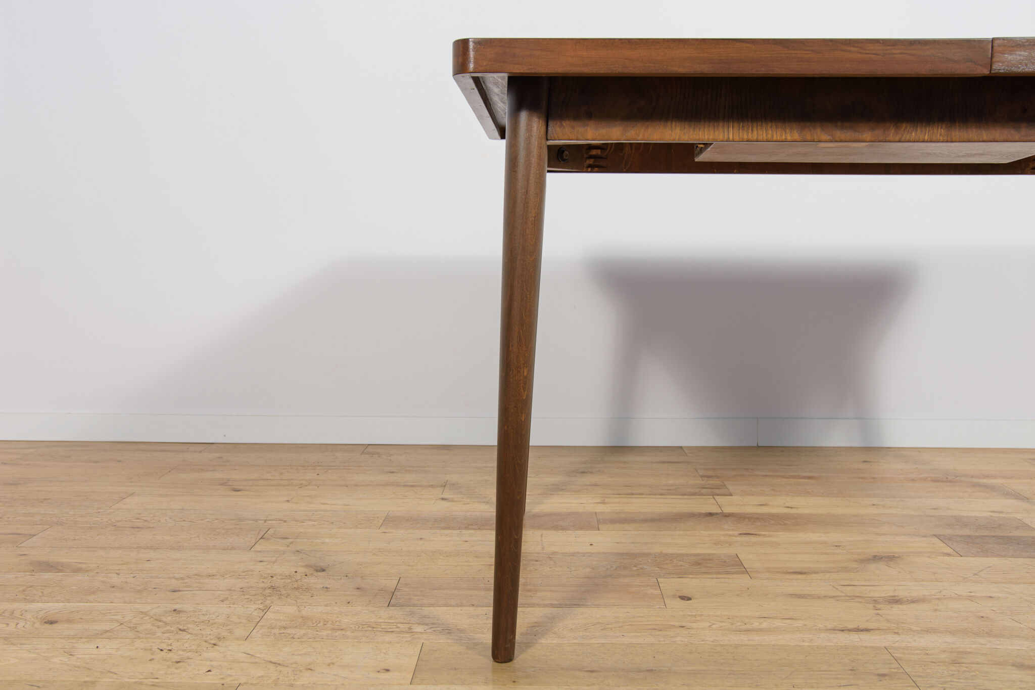 Mid Century Walnut Dining Table by Bohumil Landsman for Jitona, Czechoslovakia, 1960s