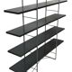 Etagère Enetri Vintage par Niels Gammelgaard pour Ikea en Gris Enetri, 1980s