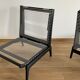 Paire de chauffeuses par Georges Tigien, 1950