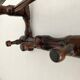 Vintage wall coat rack